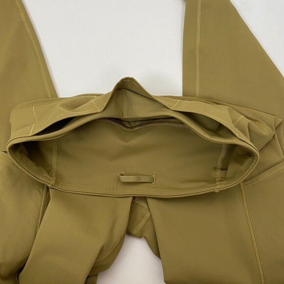 Lululemon Fast and Free High-Rise Tight 28" *Non-Reflective Suede Yellow, Size 6 - Picture 11 of 15